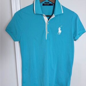 Ralph Lauren Aqua Polo Shirt